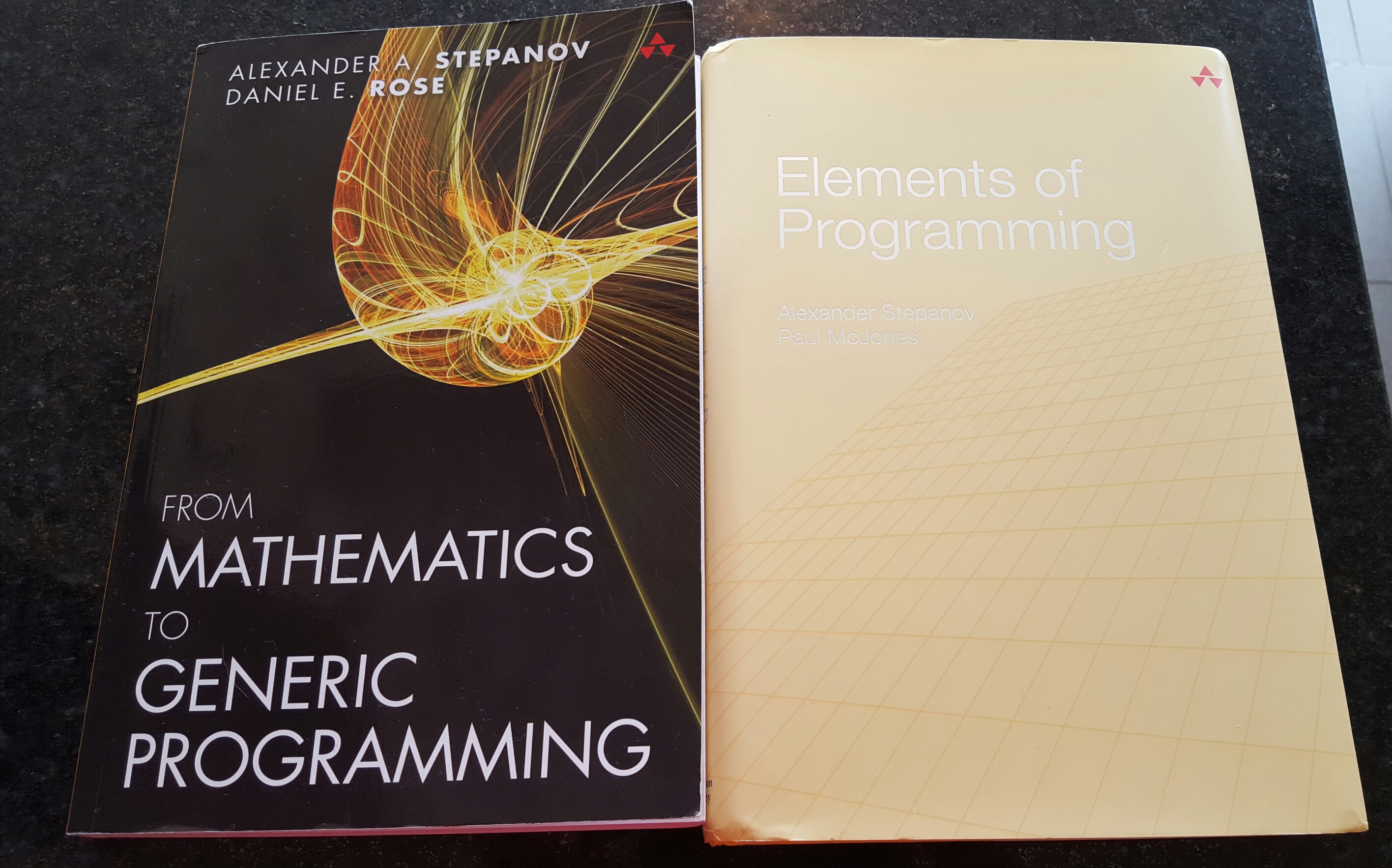 Elements of Programming and From Mathematics to Generic Programming